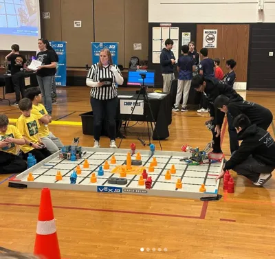 A huge shoutout to our VEX Robotics Team for competing in the State Championship!